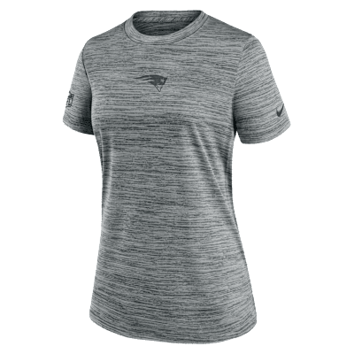 売れ筋商品|||ナイキ カットソー トップス レディース Women's Heather Gray New England Patriots Offensive Line Velocity Performance T-Shirt Heather Gray New England Patriots Sideline Team Issue Velocity Women's